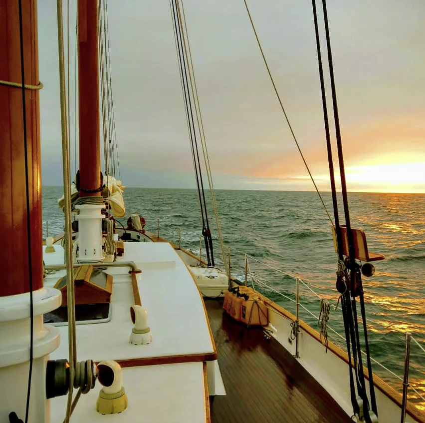 Private Sunset Sailing Charter on 45 ft Classic Yacht - Image 3