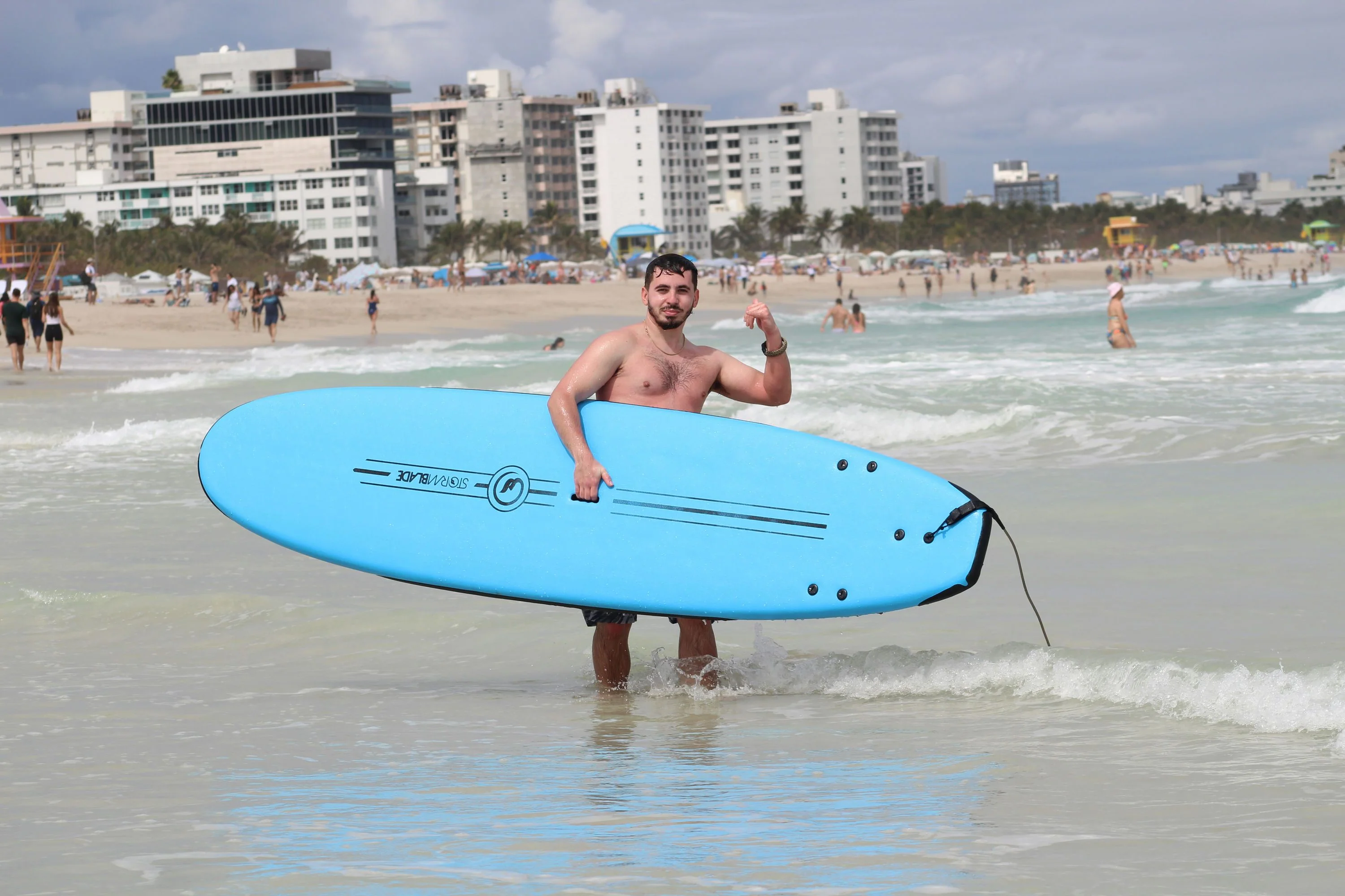 Private Surfing Lesson at South Pointe Beach - Image 5