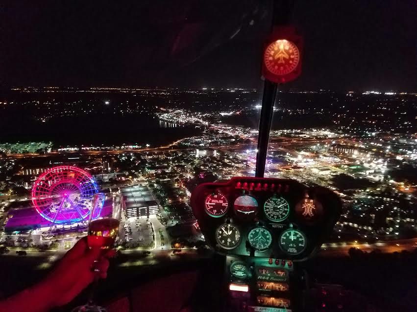 Private After Hours Theme Parks Helicopter Tour