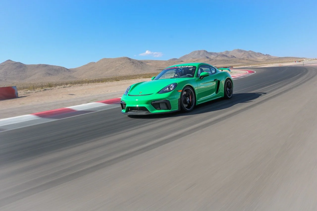 Race a Porsche Cayman GT4 in Las Vegas