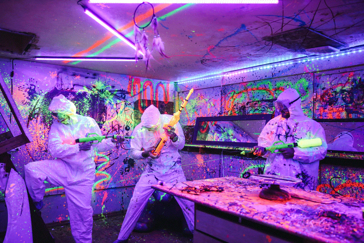 Rage Room & Splatter Paint