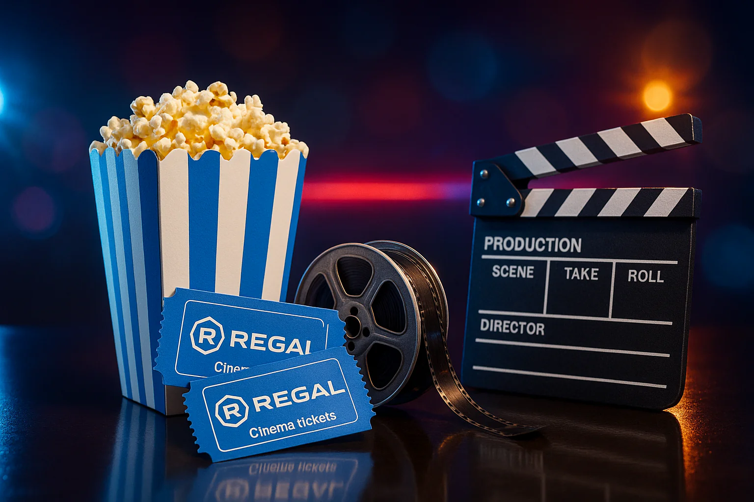 Regal Premium Movie Ticket for 2 with Popcorn: IMAX, ScreenX, RPX, 4DX