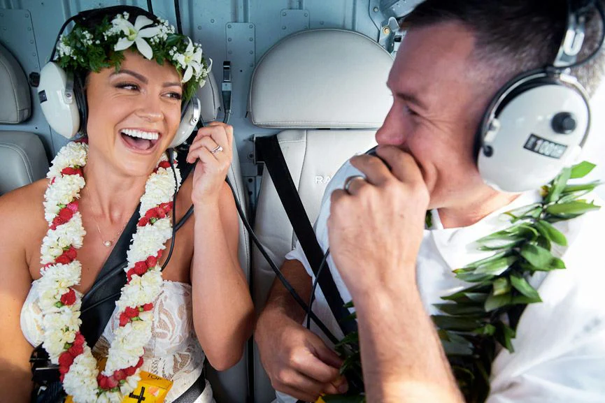 Romantic Proposal Oahu Helicopter Flight