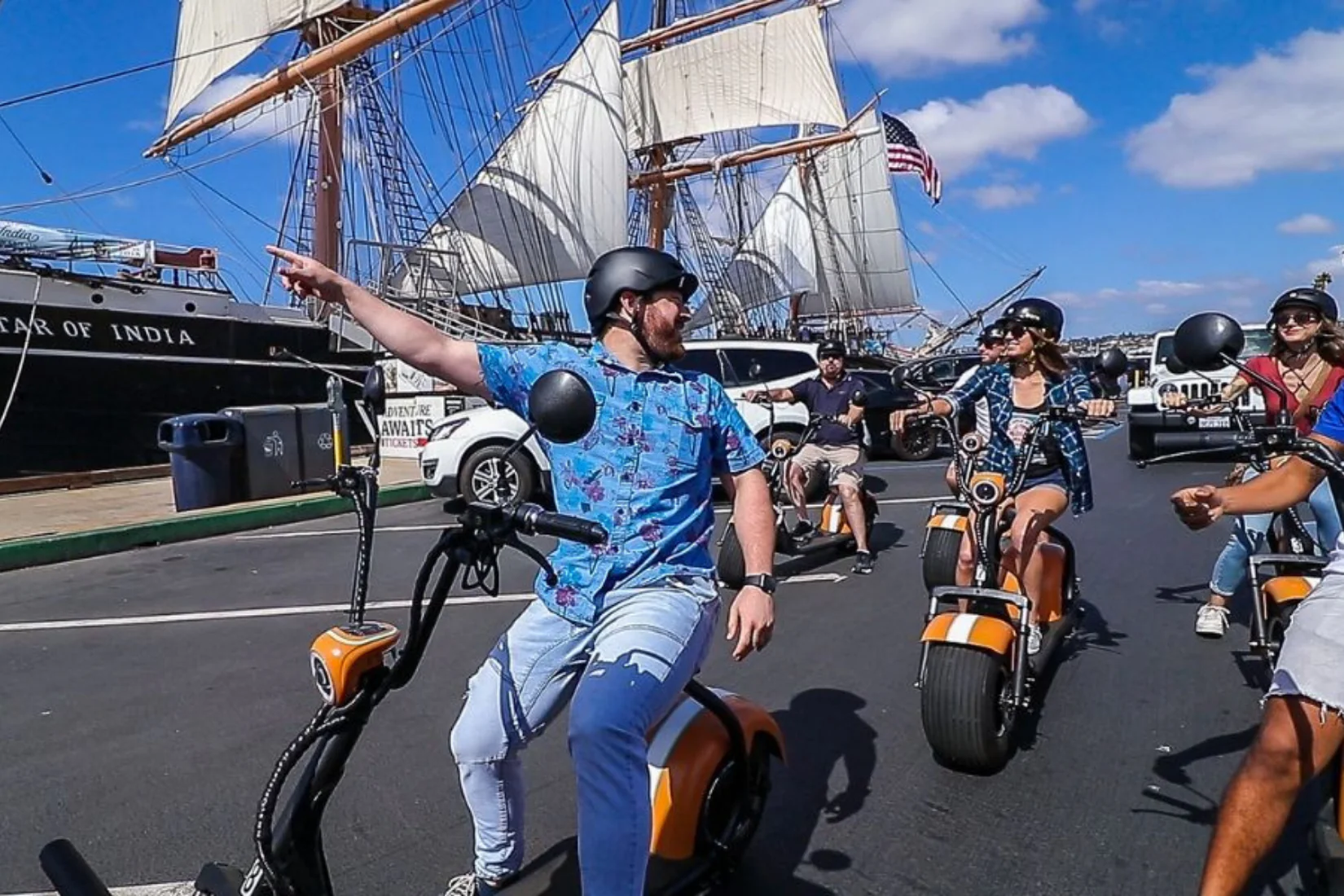 San Diego Gaslamp & Harbor Electric Scooter Tour - Image 3
