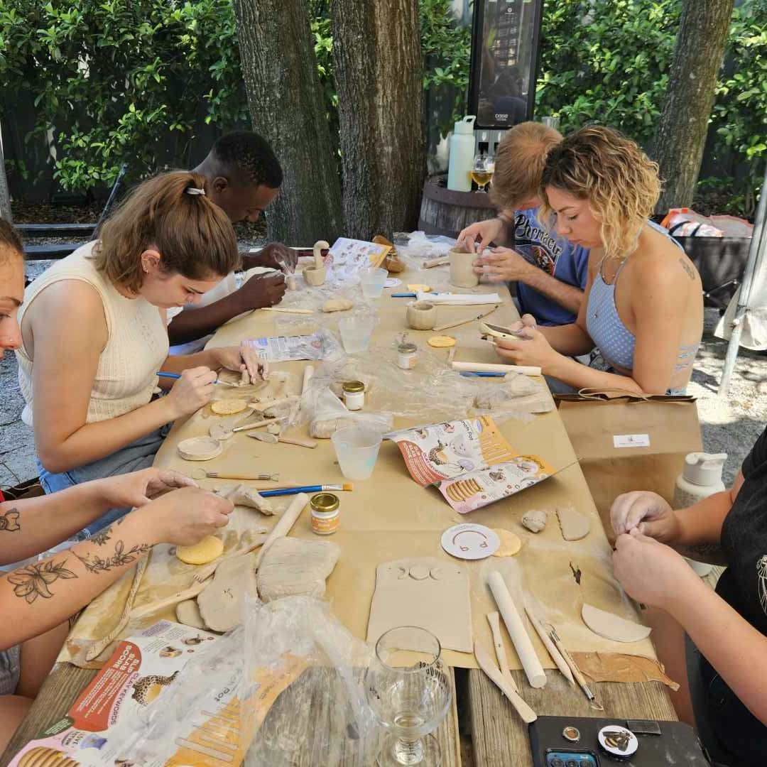 Sip & Sculpt Pottery Workshop in Phoenix