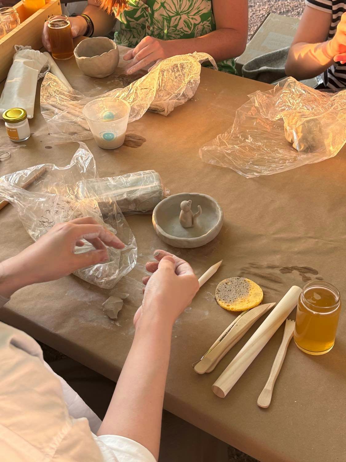 Sip & Sculpt Pottery Workshop in Phoenix - Image 2