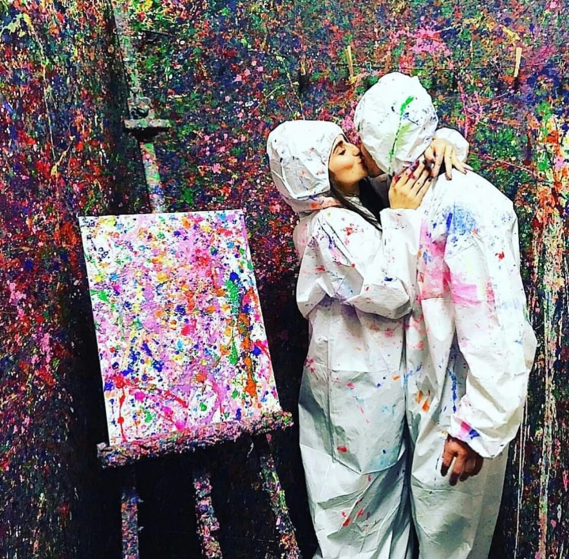 Splatter Art Date Night for Two