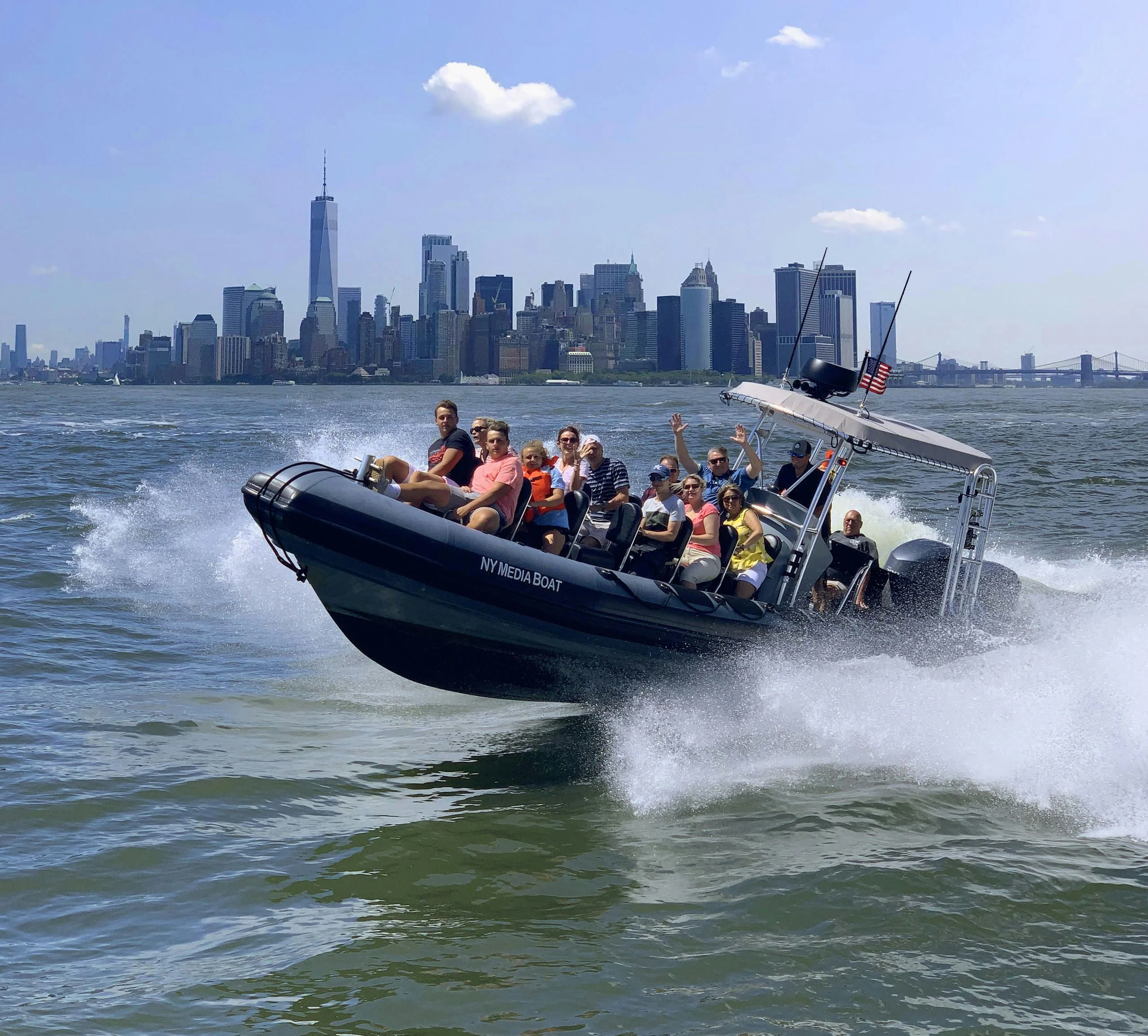 Statue of Liberty & Brooklyn Bridge Speedboat Ride - Image 2