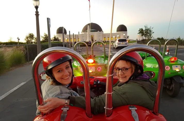 Sunrise Scoot & Views of Hollywood