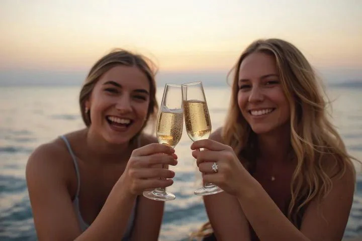 Sunset Champagne Sail on a Historic Yacht