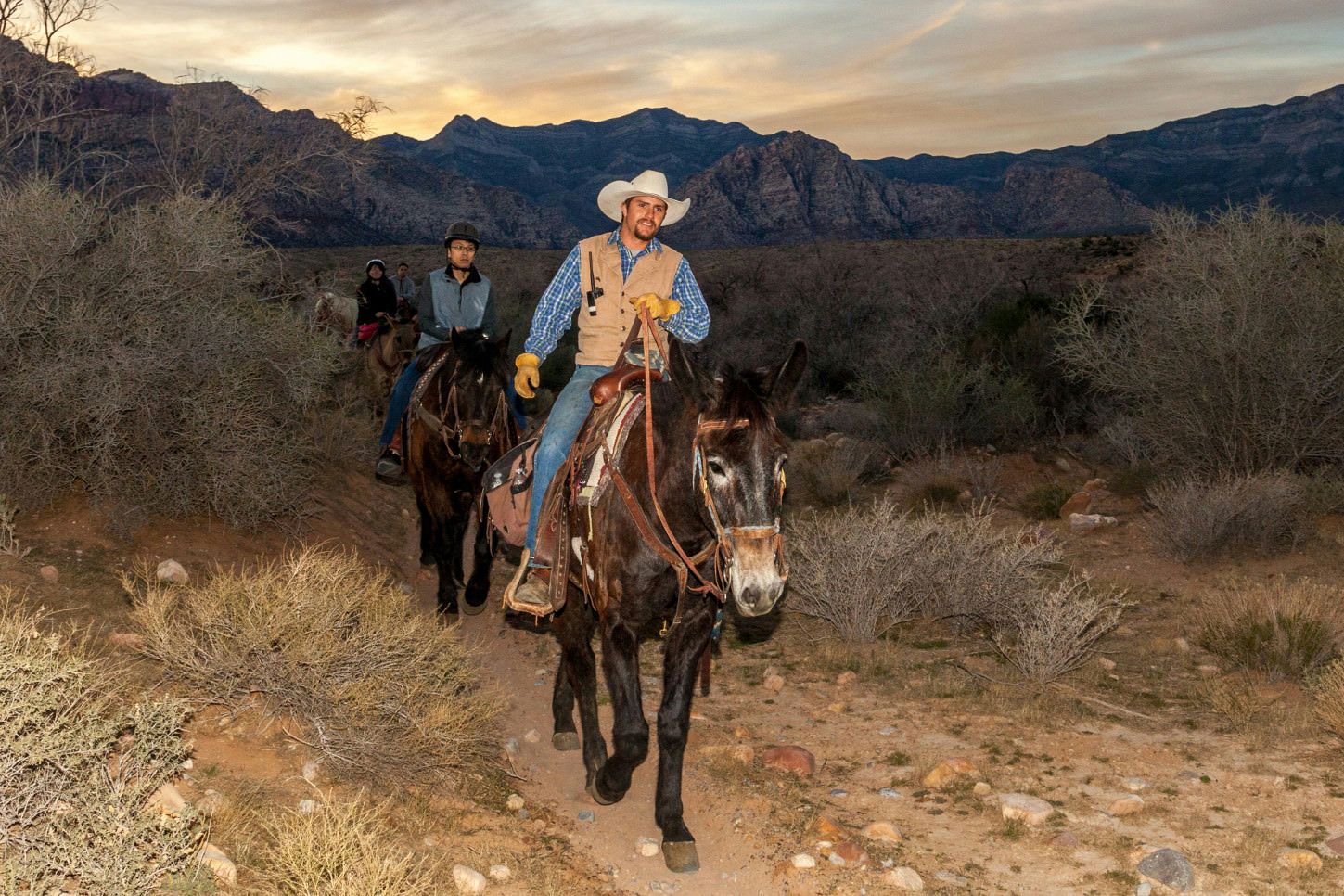 Sunset Horseback Trial Ride & Western BBQ
