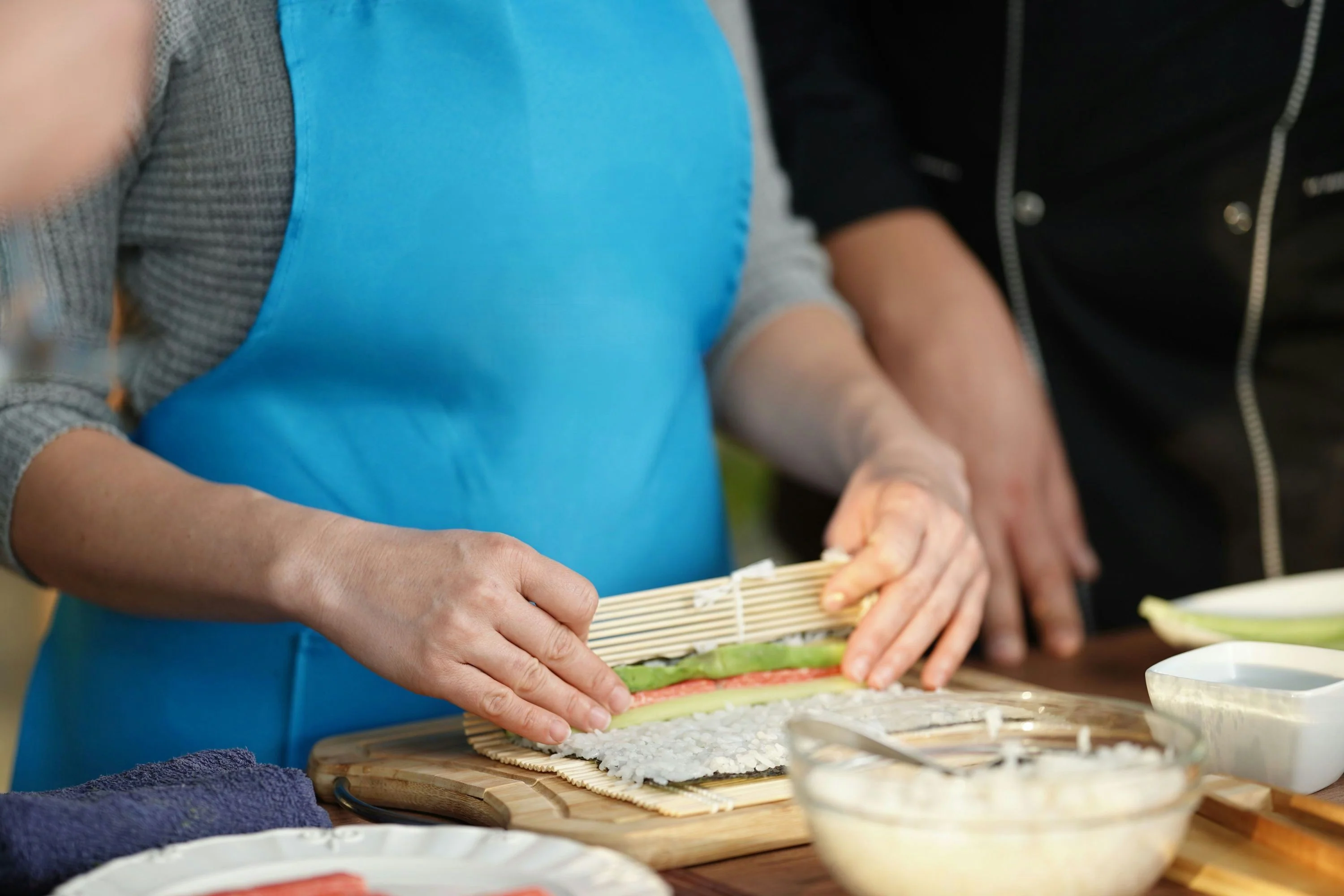 Sushi Making Class at Local Atlanta Wine Bar