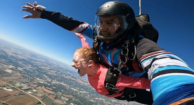 Tandem Skydiving with Photo & Video Package
