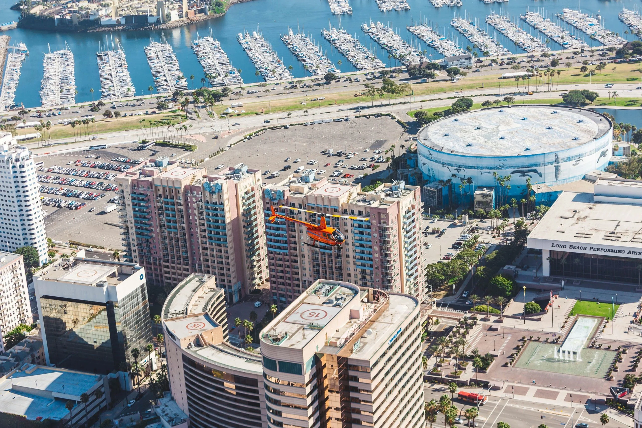 Orange County Long Live the Queen (Mary) Helicopter Tour For 2 - Image 3