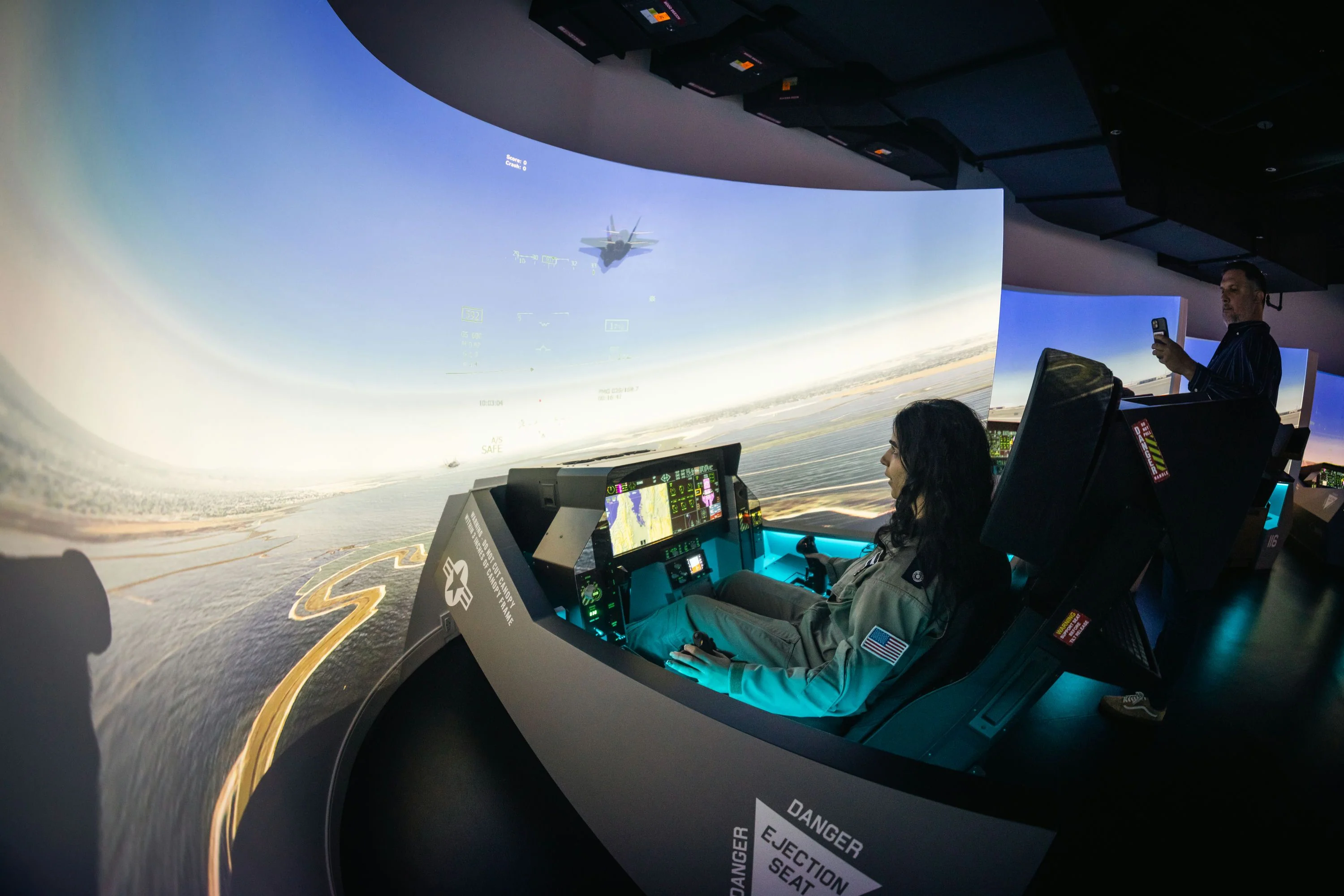 Top Gun Style F‑35 Simulator Combat Experience