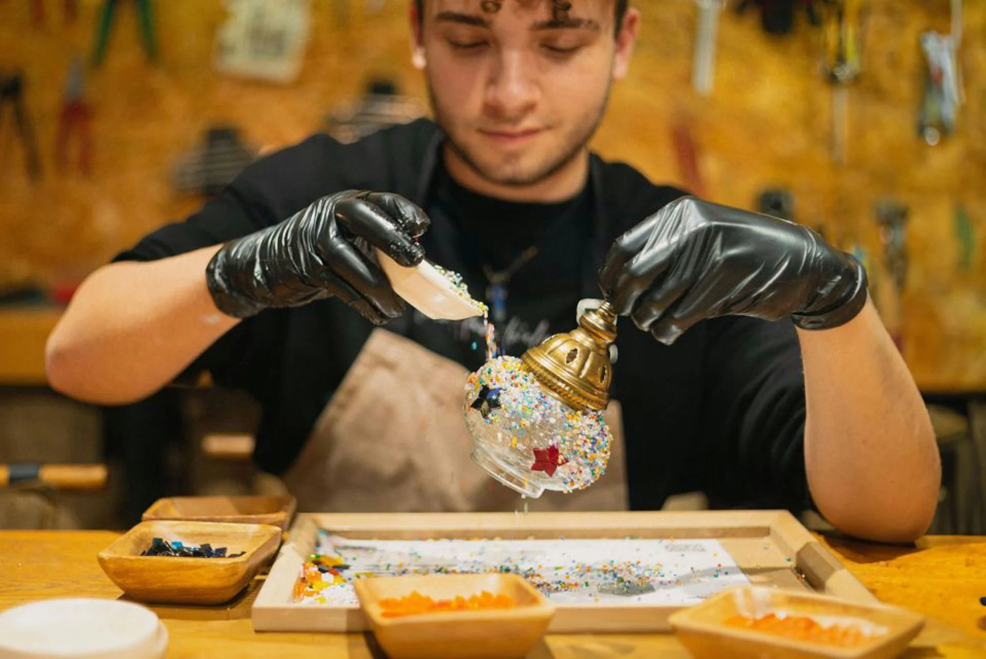 Turkish Mosaic Lamp Workshop in San Francisco - Image 13