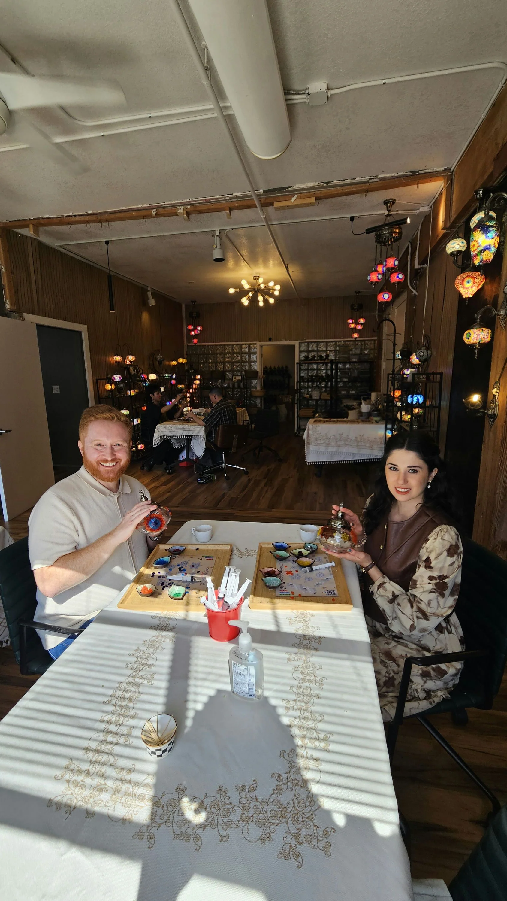 Turkish Mosaic Lamp Workshop in San Francisco - Image 3
