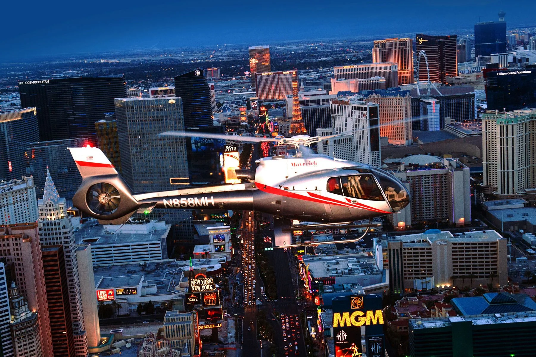 Vegas Views Helicopter Tour from the Strip