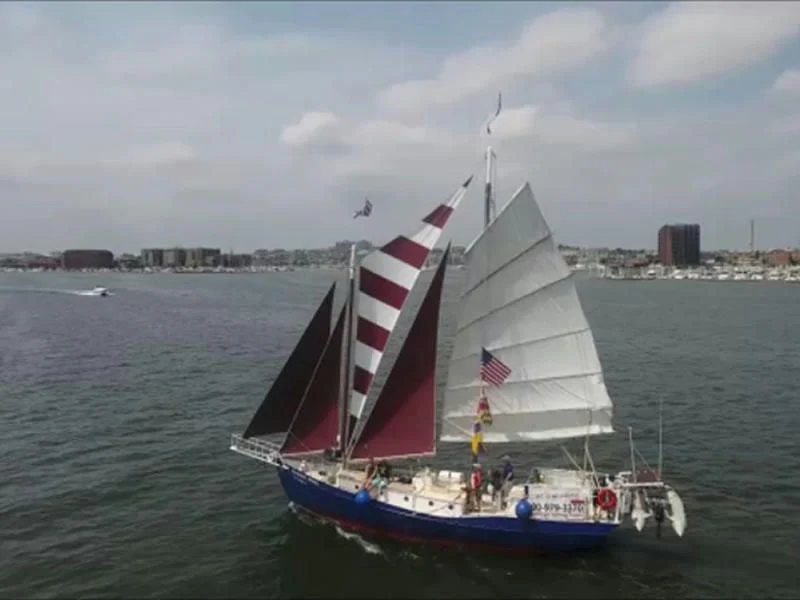 Weekday Sunset Sail on Summer Wind - Image 2