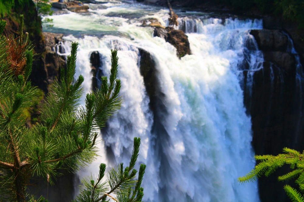Winter Tour of Snoqualmie Falls & Washington Wine Tasting