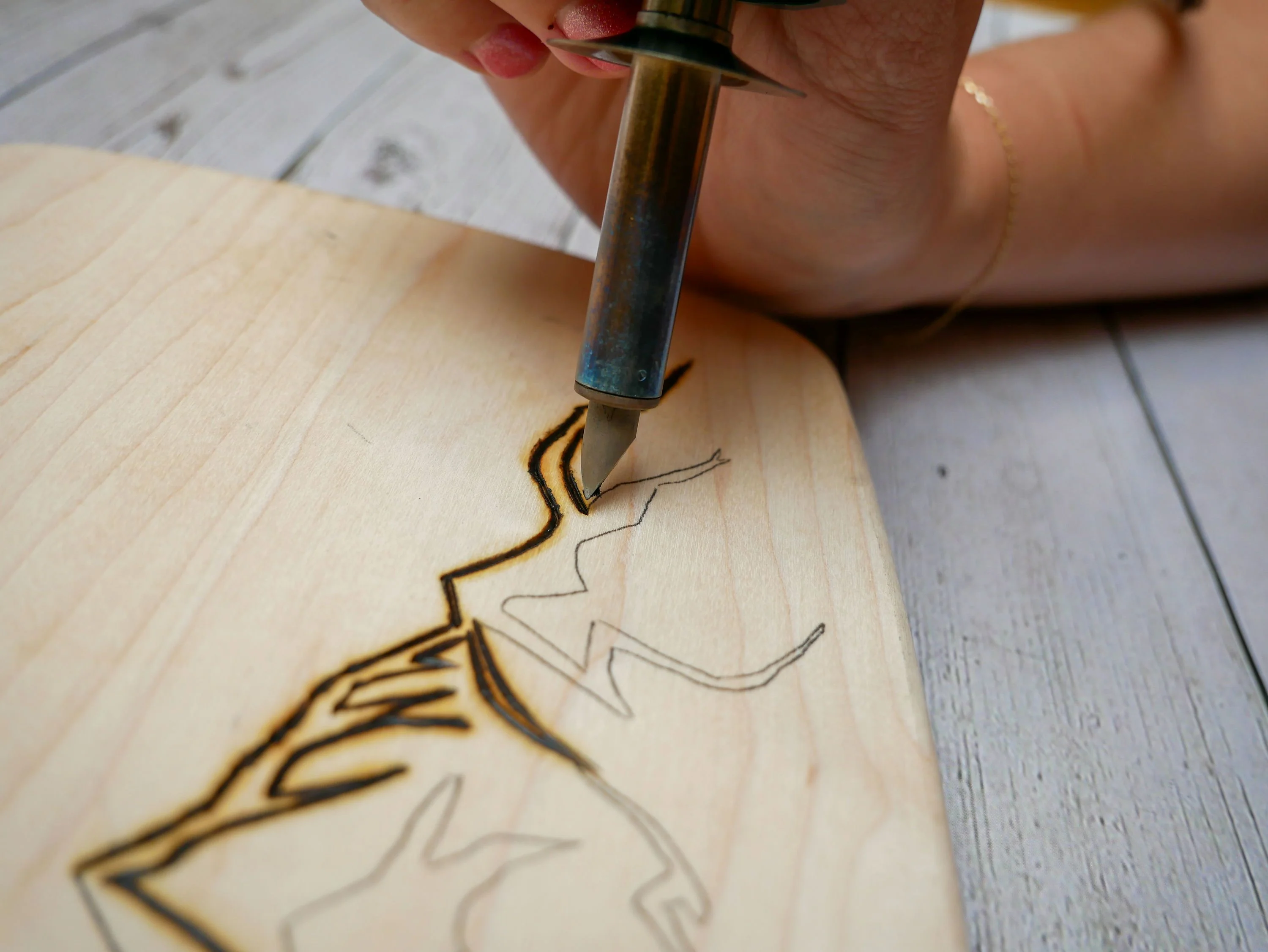 Wood Burned Cutting Board Kit - Image 2